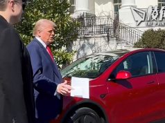 特朗普高調撐馬斯克 白宮猶如辦TESLA車展