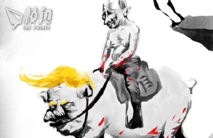 【Badiucao 巴丟草】漫畫《東昇西降》