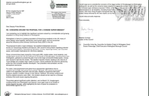 反對中國超級大使館計劃|英國地方議會致函副首相反對倫敦中國「超級大使館」