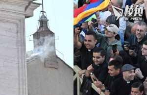 快訊:梵蒂岡西斯汀小堂煙囪冒出白煙 代表選出新教宗 群眾不斷歡呼